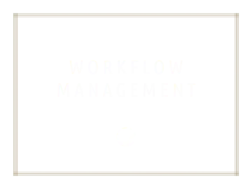 Blue plaque with the words 'Workflow Management' above the Portal Systems Globe.