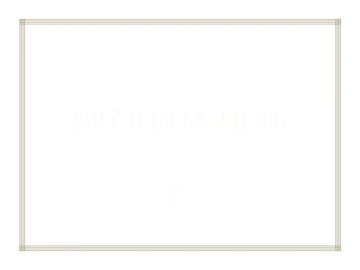 Blaue Kachel mit dem Schriftzug "Archivierung" über dem Portal Systems Globe.