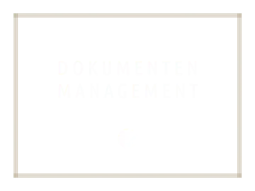 Blaue Kachel mit dem Schriftzug "Dokumentenmanagement" über dem Portal Systems Globe.