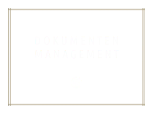 Blaue Kachel mit dem Schriftzug "Dokumentenmanagement" über dem Portal Systems Globe.